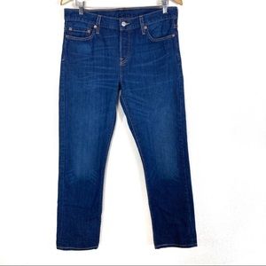 Vintage Levis 501 Dark Blue Jeans Fits Straight Leg Denim‎ WPL 423 Women’s Sz 28
